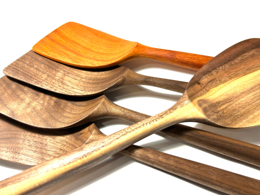 Handmade Wooden Spatula - Walnut