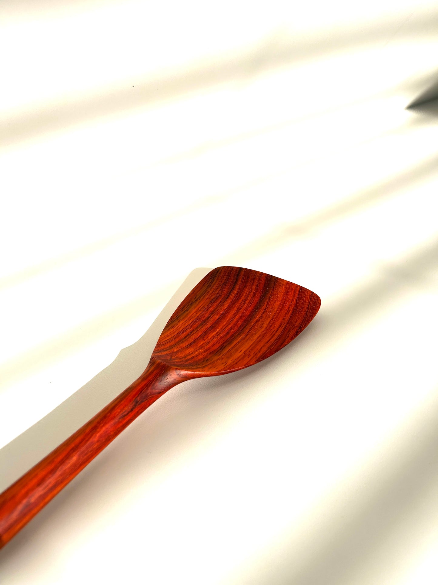 Handcrafted African Padauk Spatula