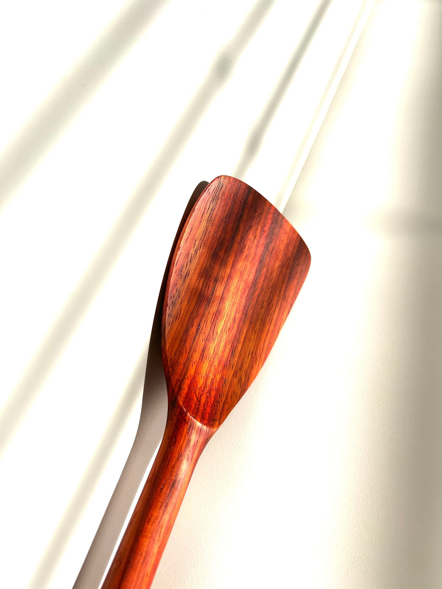 Handcrafted African Padauk Spatula
