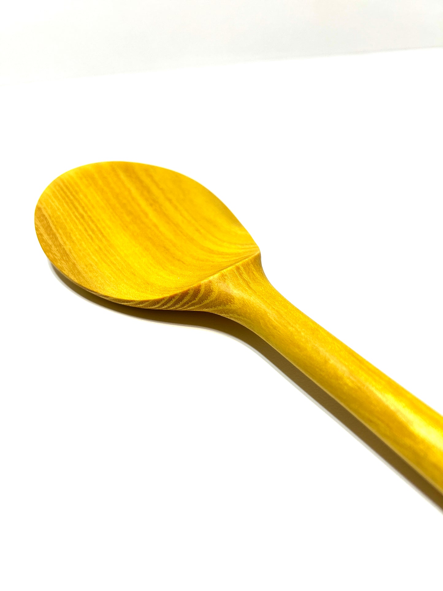 Orange Wood Rice Paddle (Small)- Korean Traditional Style 밥주걱