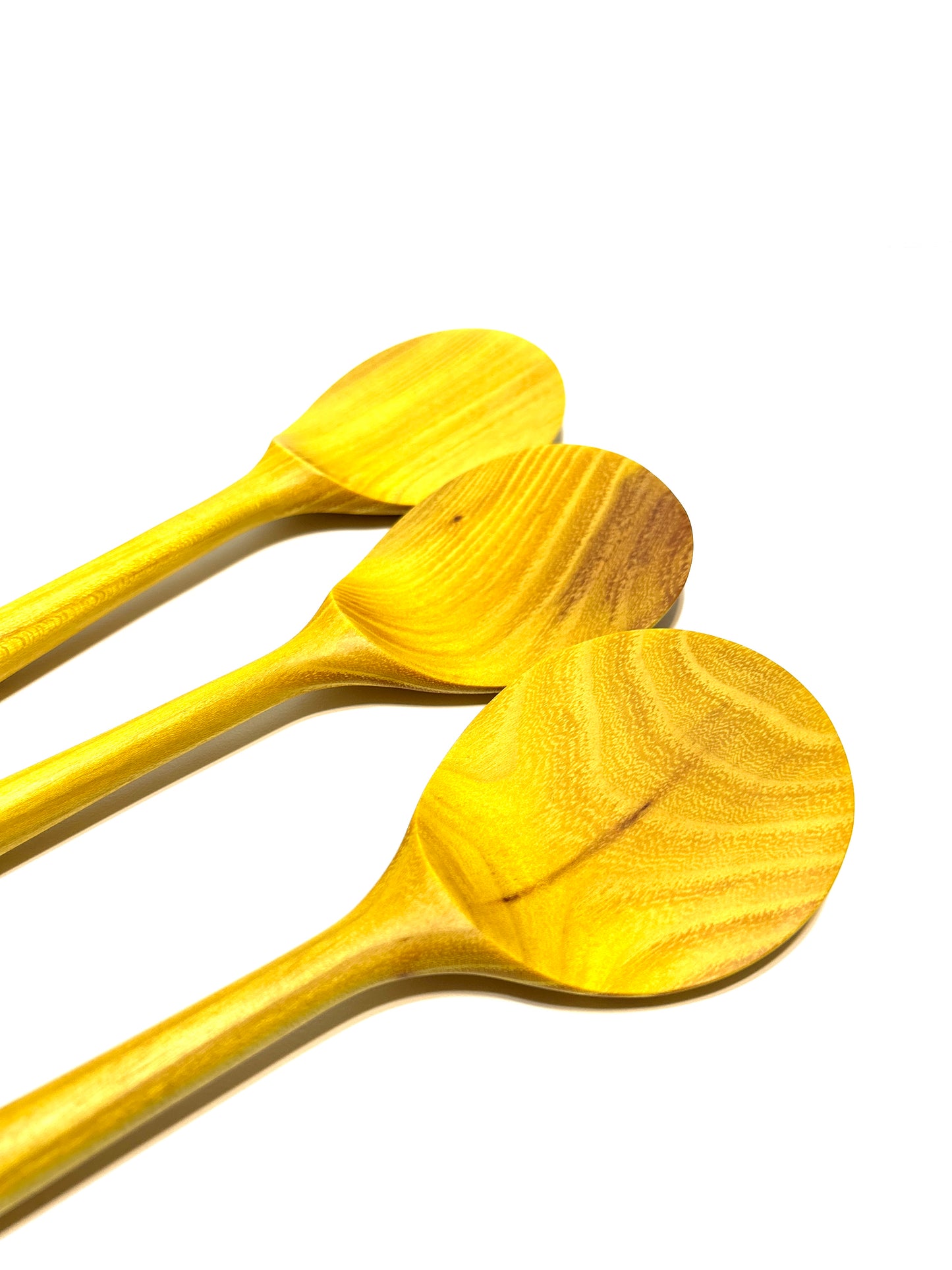 Orange Wood Rice Paddle (Small)- Korean Traditional Style 밥주걱