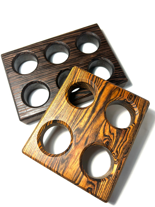 Bocote Wood Egg Tray 4 or 6 Eggs[Kitchen accessories]
