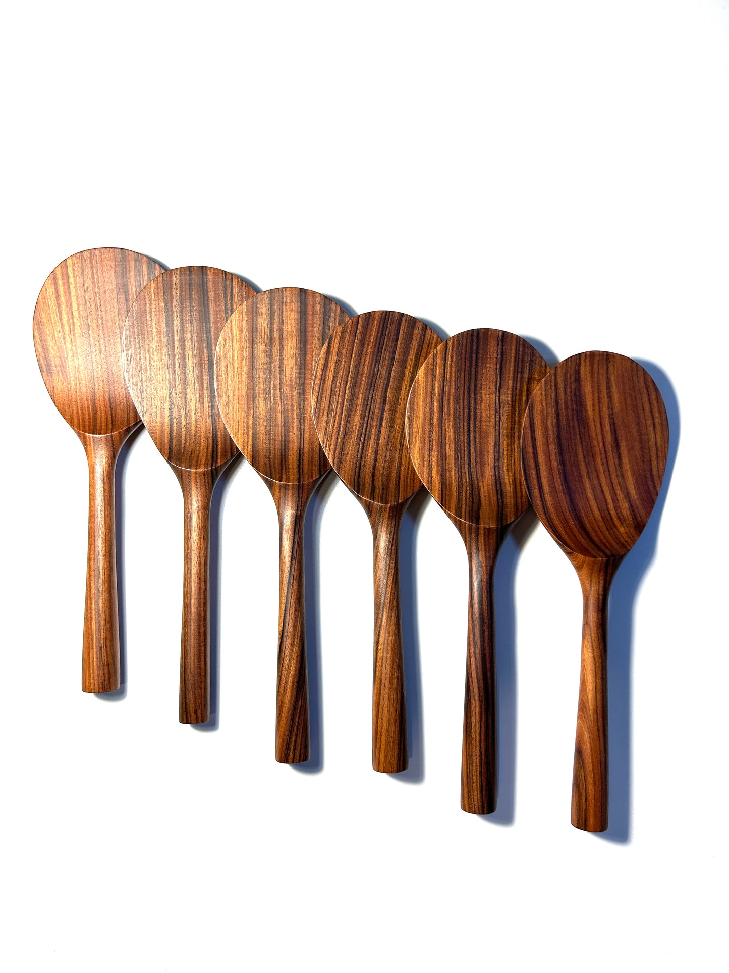 Bolivian Rosewood Rice Paddle - Korean Traditional Style 밥주걱