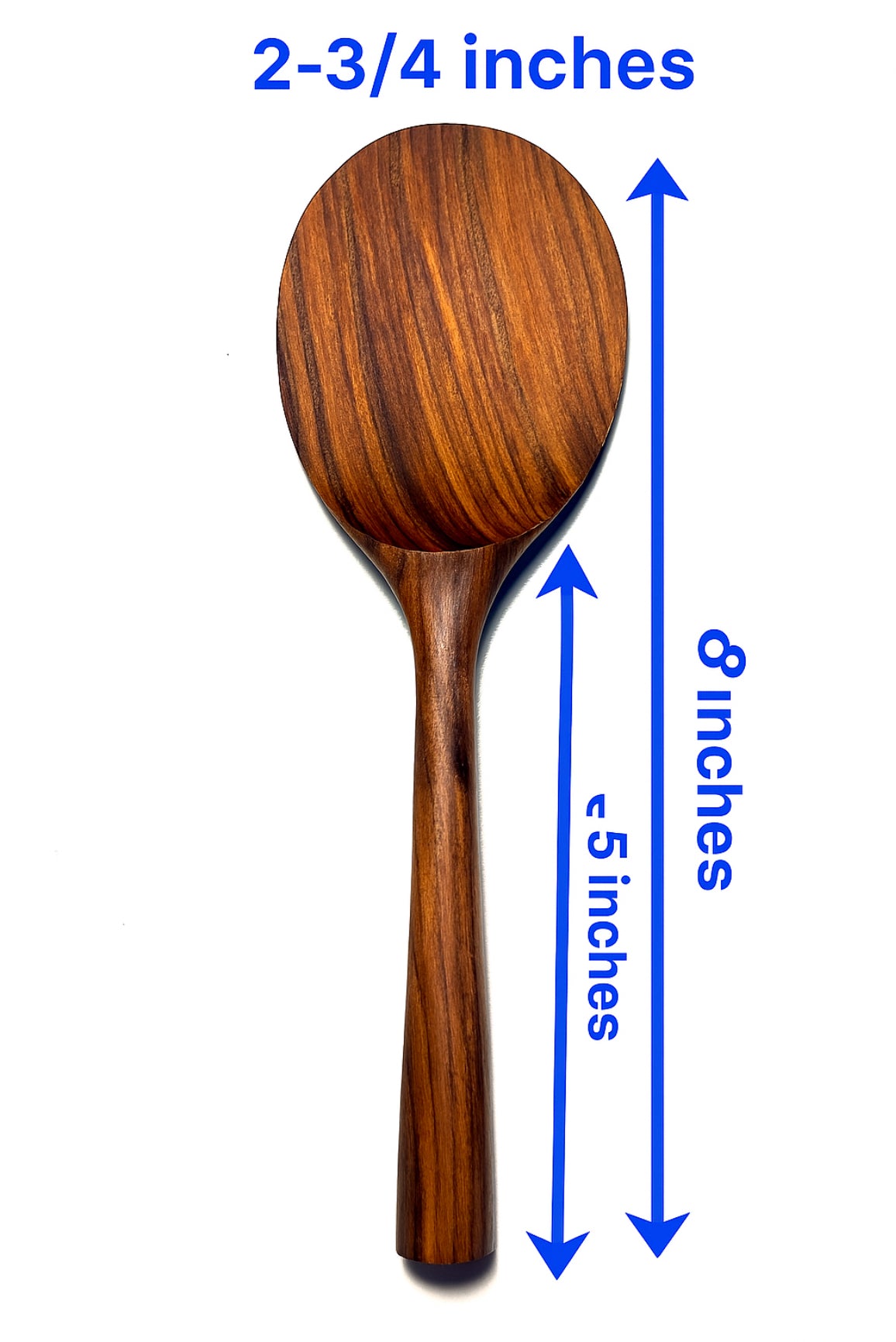 Bolivian Rosewood Rice Paddle - Korean Traditional Style 밥주걱
