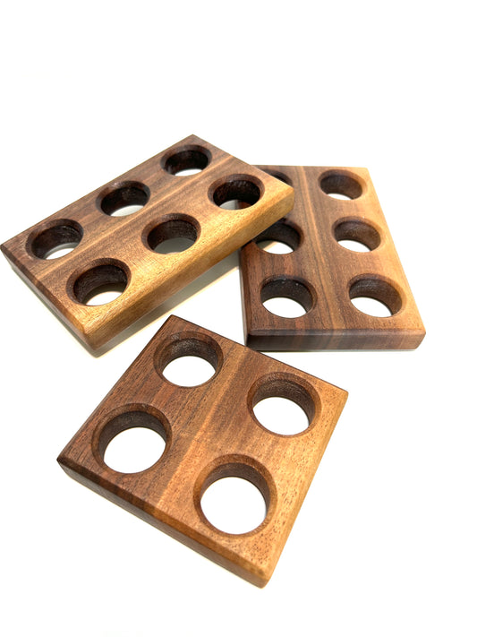 Walnut Wood Egg Tray 4 or 6 Eggs[Kitchen accessories]