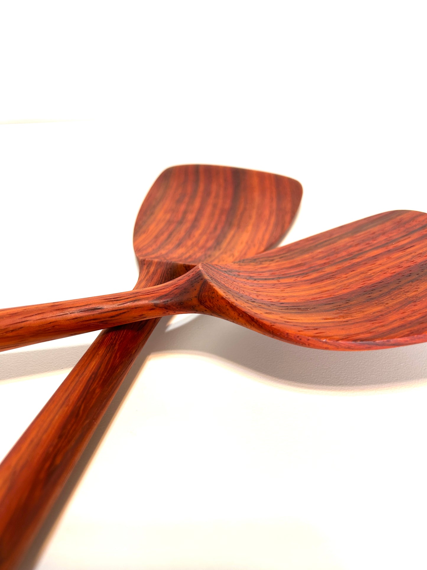 Handcrafted African Padauk Spatula