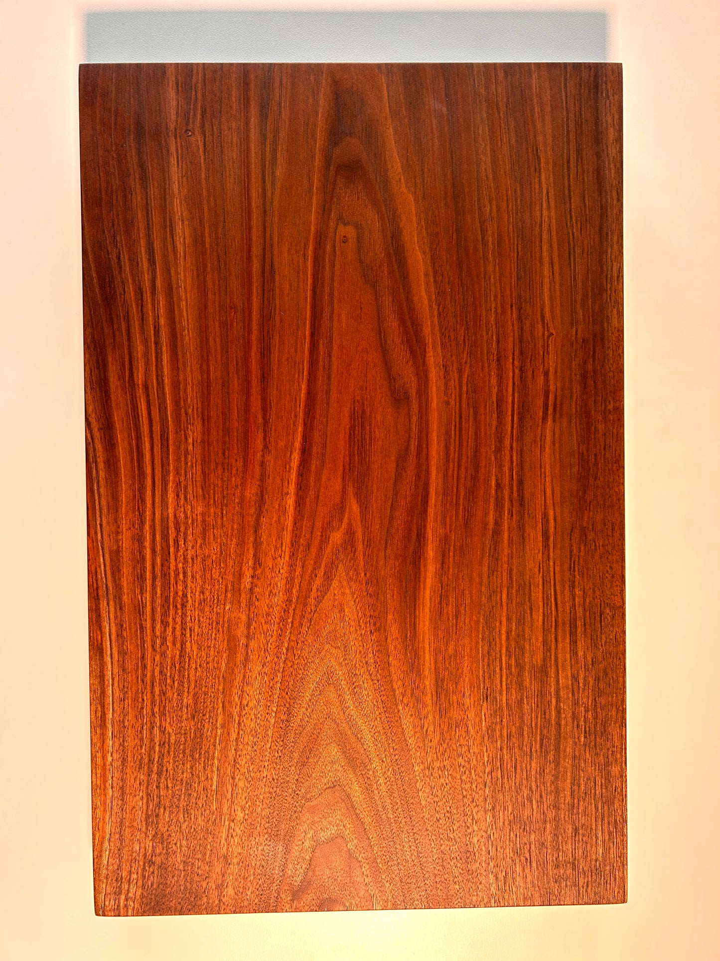 Solid One-Piece Black Walnut Cutting Board – 1.5” Thick, No Glue
