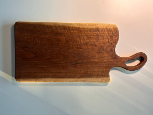 One-Piece Black Walnut Serving Board – No Glue (Exact Piece)